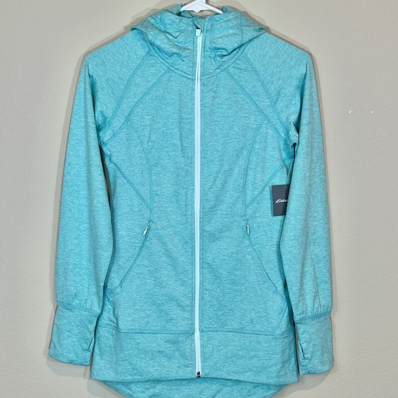 EDDIE BAUER TREIGN FULL ZIP -JACKET GREEN XS - Picture 2 of 11